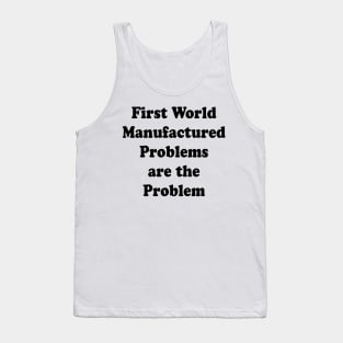 MANUFACTURED PROBLEMS Tank Top